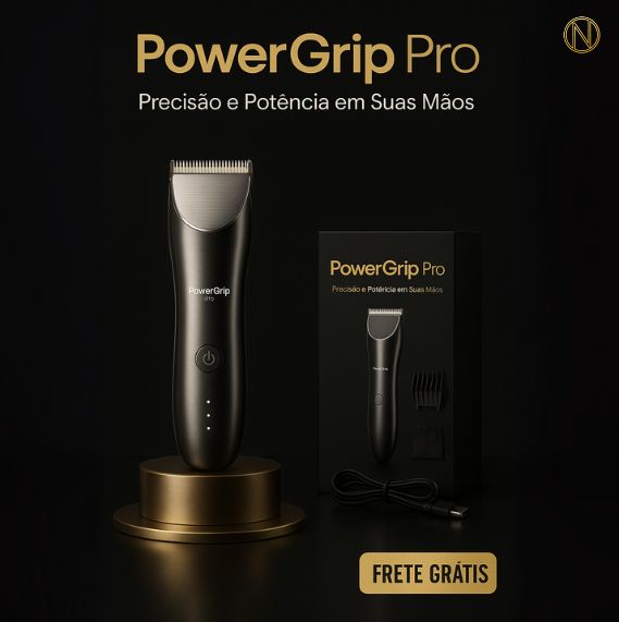 PowerGrip Pro™ - Barbeador Profisional